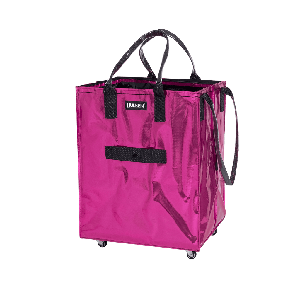 HULKEN キャリーカート ローリングトートバッグ ピンク　M HULKEN キャリーカート ローリングトートバッグ ピンク M Ultra Pink