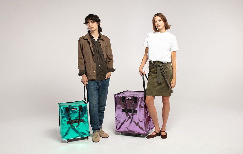Hulken's New Teal & Lilac Tote Bags: Bold Colors with Unmatched Functionality