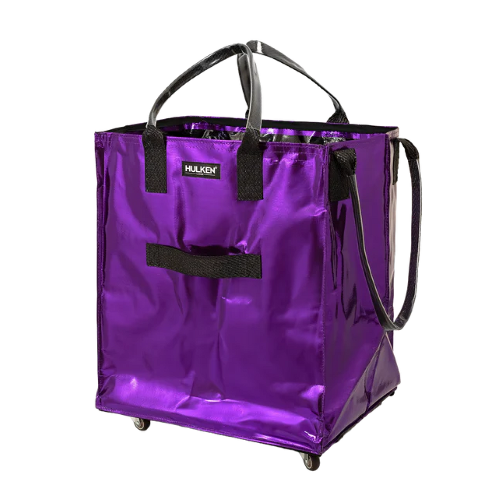 Purple tote bag online