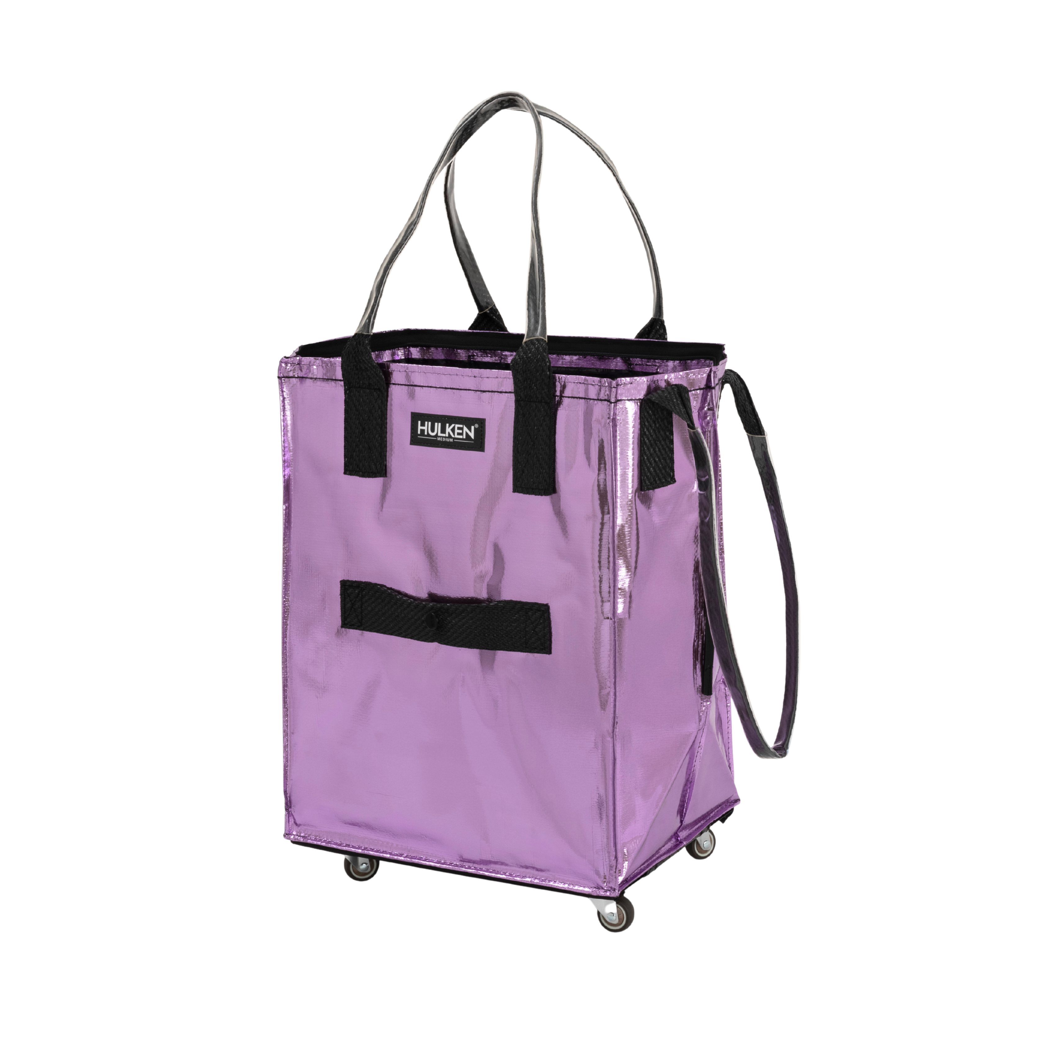 旅行かばん・小分けバッグ HULKKEN Lilac Tote Bag | Rolling Foldable Bag for Travel - Hulken®
