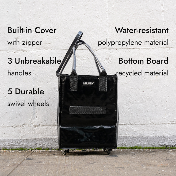 Black Hulken tote bag