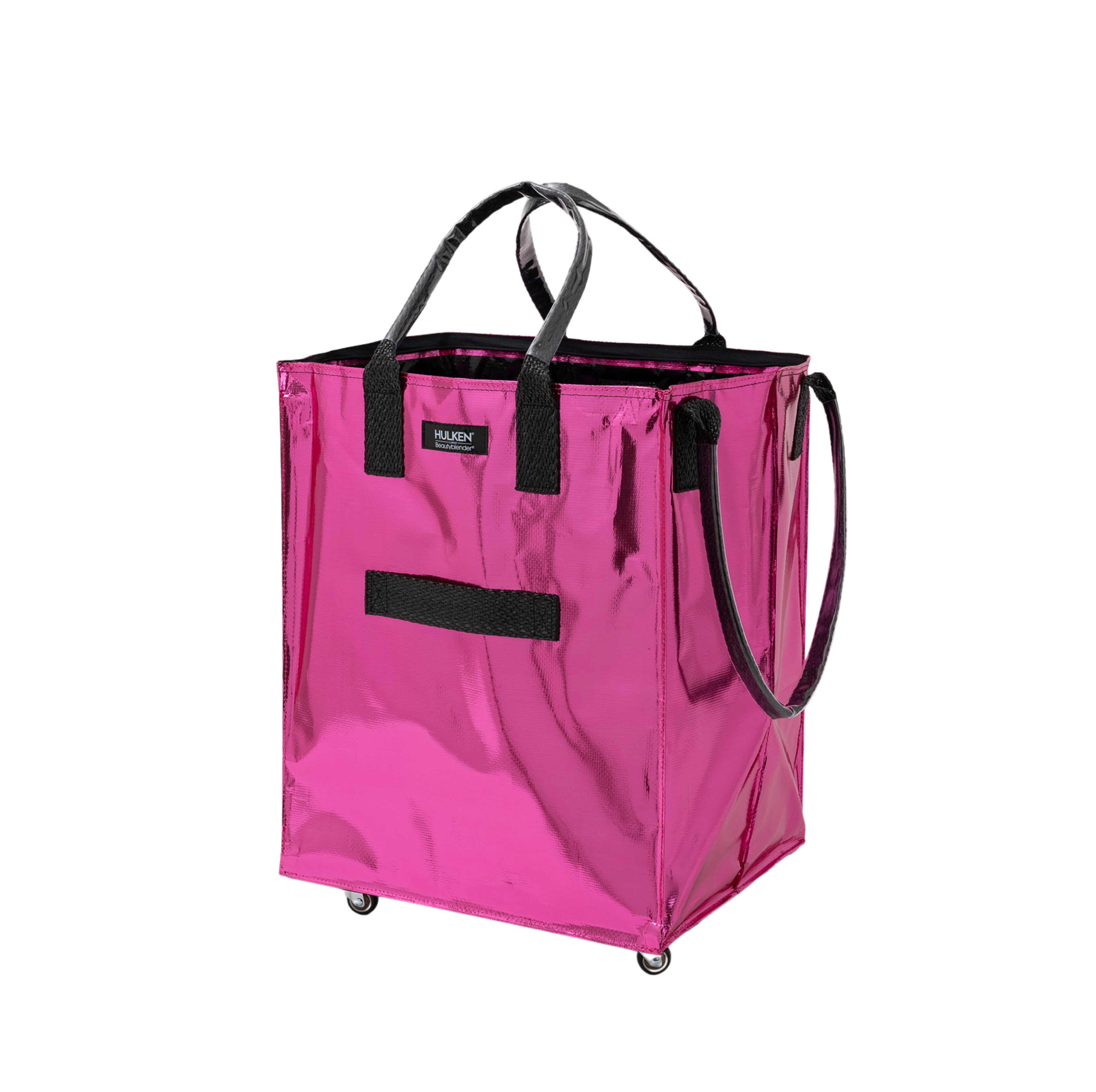 Beautyblender Pink Tote Bag Rolling Bag on Wheels – Hulken®
