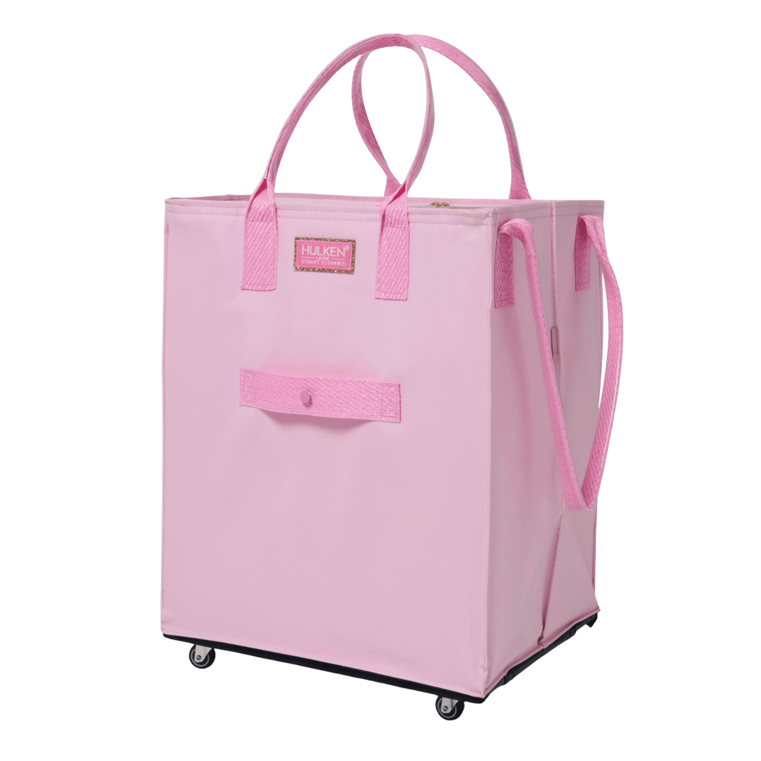 HULKEN キャリーカート ローリングトートバッグ ピンク　M Hulken x Stoney Clover Lane Flamingo Rolling Tote