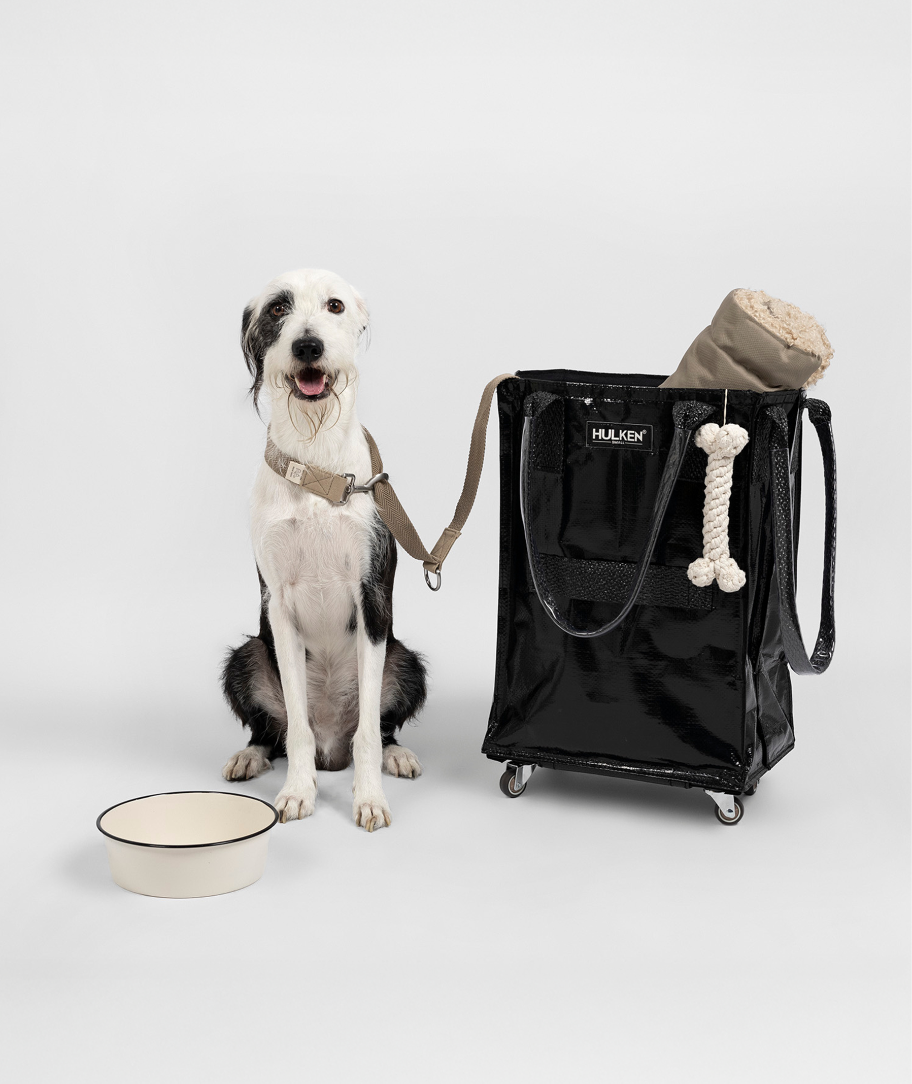 Durable Black Tote Bag | Rolling Bag on Wheels – Hulken® Durable Black Tote Bag | Rolling Bag on Wheels – Hulken®