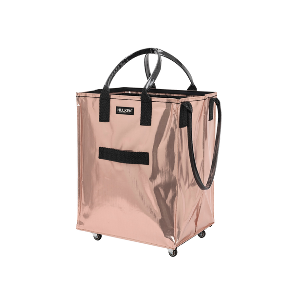 HULKEN キャリーカート ローリングトートバッグ ピンク M Rose Gold HULKEN キャリーカート ローリングトートバッグ ピンク M Rose Gold