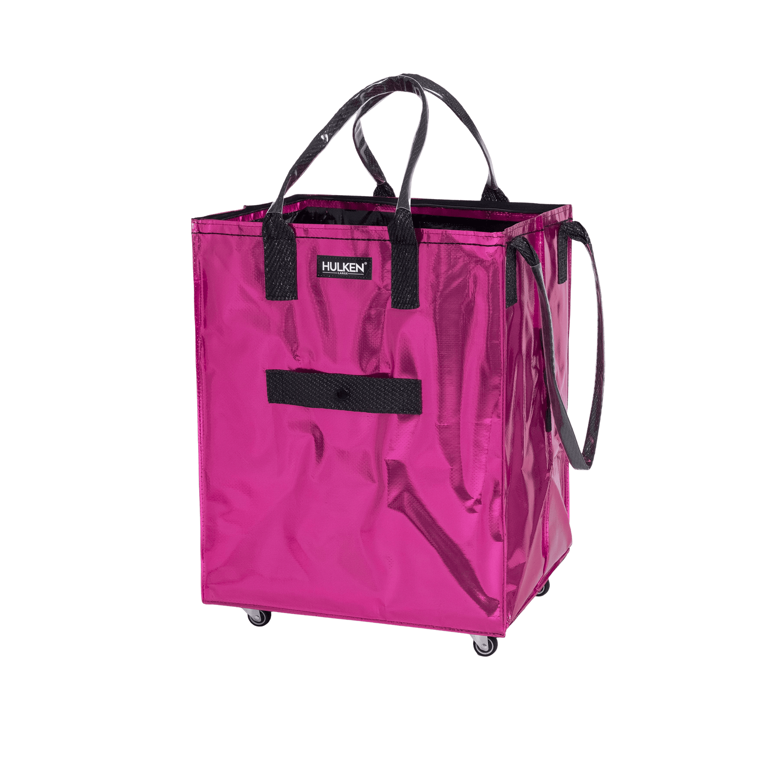 Ultra Pink Tote Bag | Rolling Foldable Bag - Hulken®