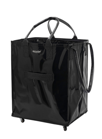 A tote bag with wheels