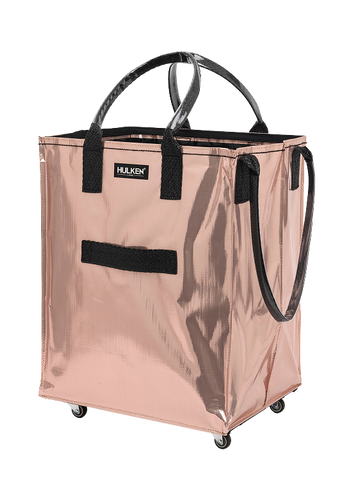 Rose gold tote bag